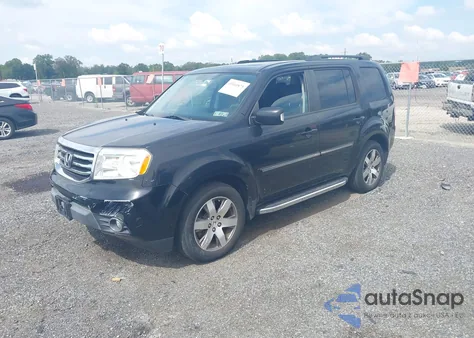 2013 Honda Pilot Touring из США, поврежденный, VIN 5FNYF4H99DB077758